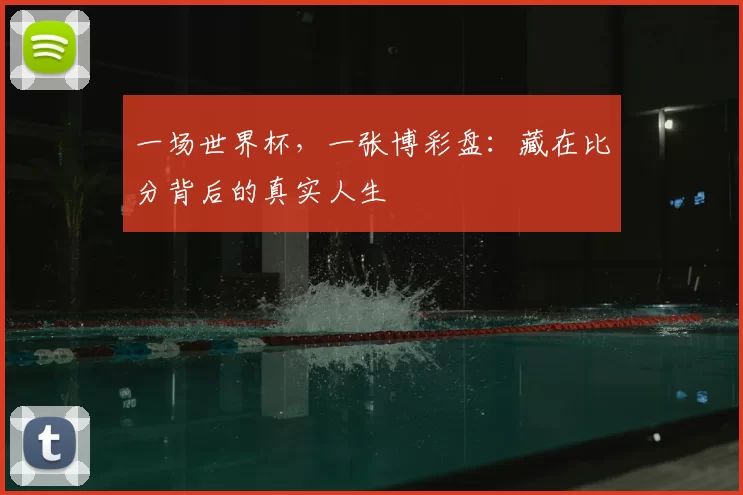 一场世界杯，一张博彩盘：藏在比分背后的真实人生