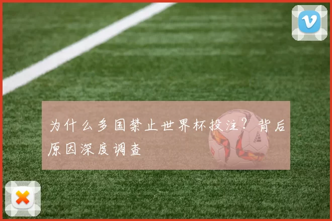 为什么多国禁止世界杯投注？背后原因深度调查