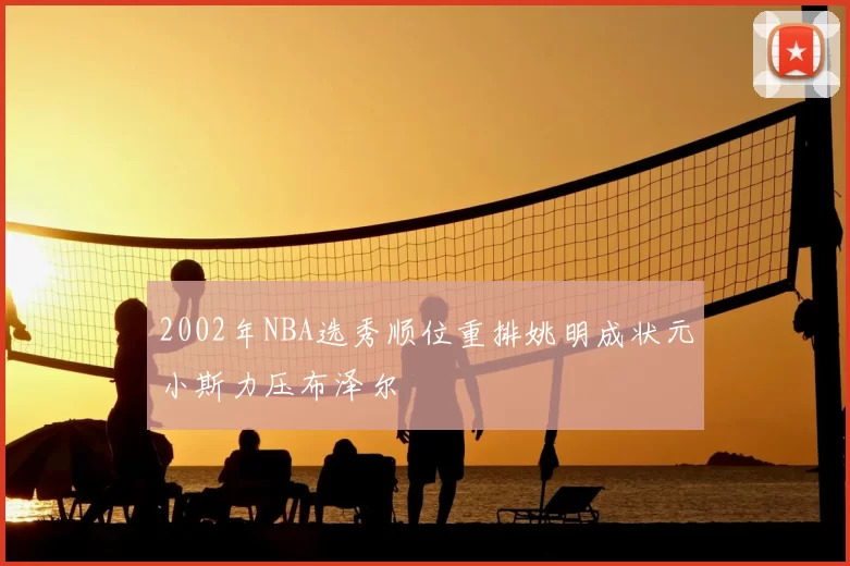 2002年NBA选秀顺位重排姚明成状元小斯力压布泽尔